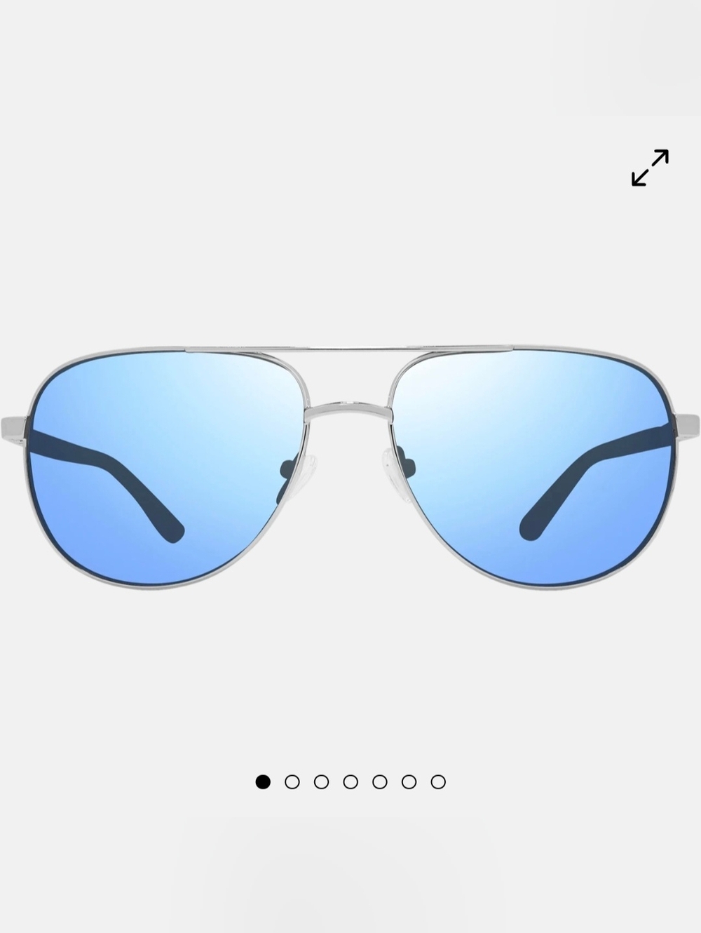 Revo Conrad Chrome Sunglasses NWT $239